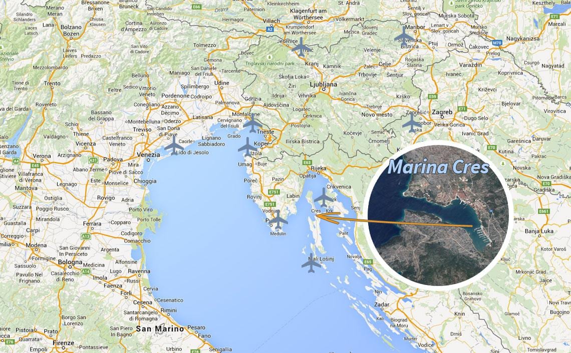 cres kart kroatia