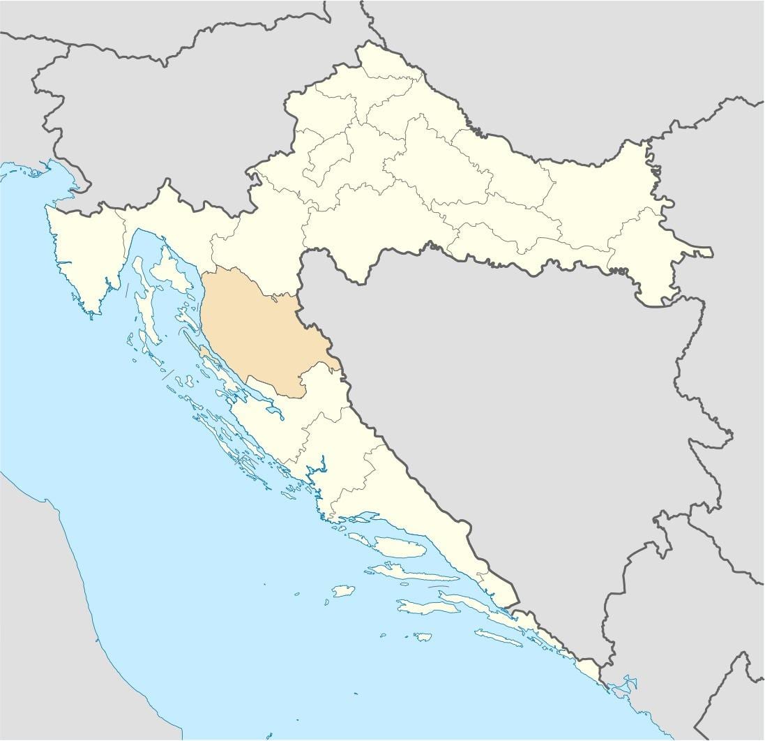 senj kroatia kart