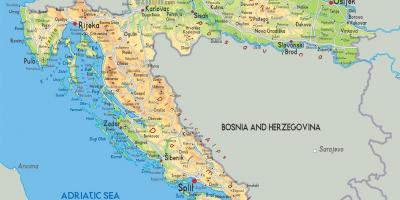 Kroatia i kartet