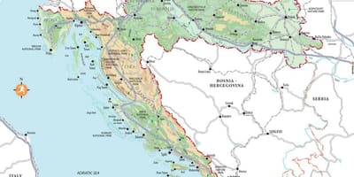 Split kroatia strender kart